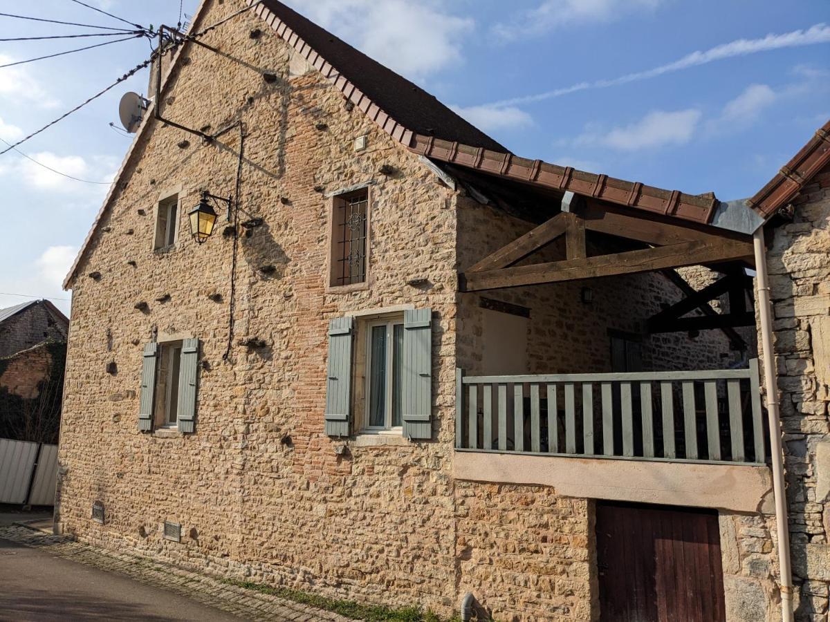 La Terrasse - Old Winemaker'S Cottage In St Gengoux Saint-Gengoux-le-National Exteriör bild