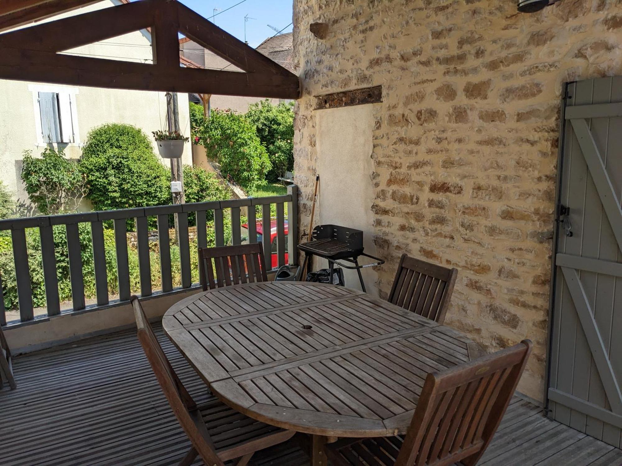 La Terrasse - Old Winemaker'S Cottage In St Gengoux Saint-Gengoux-le-National Exteriör bild